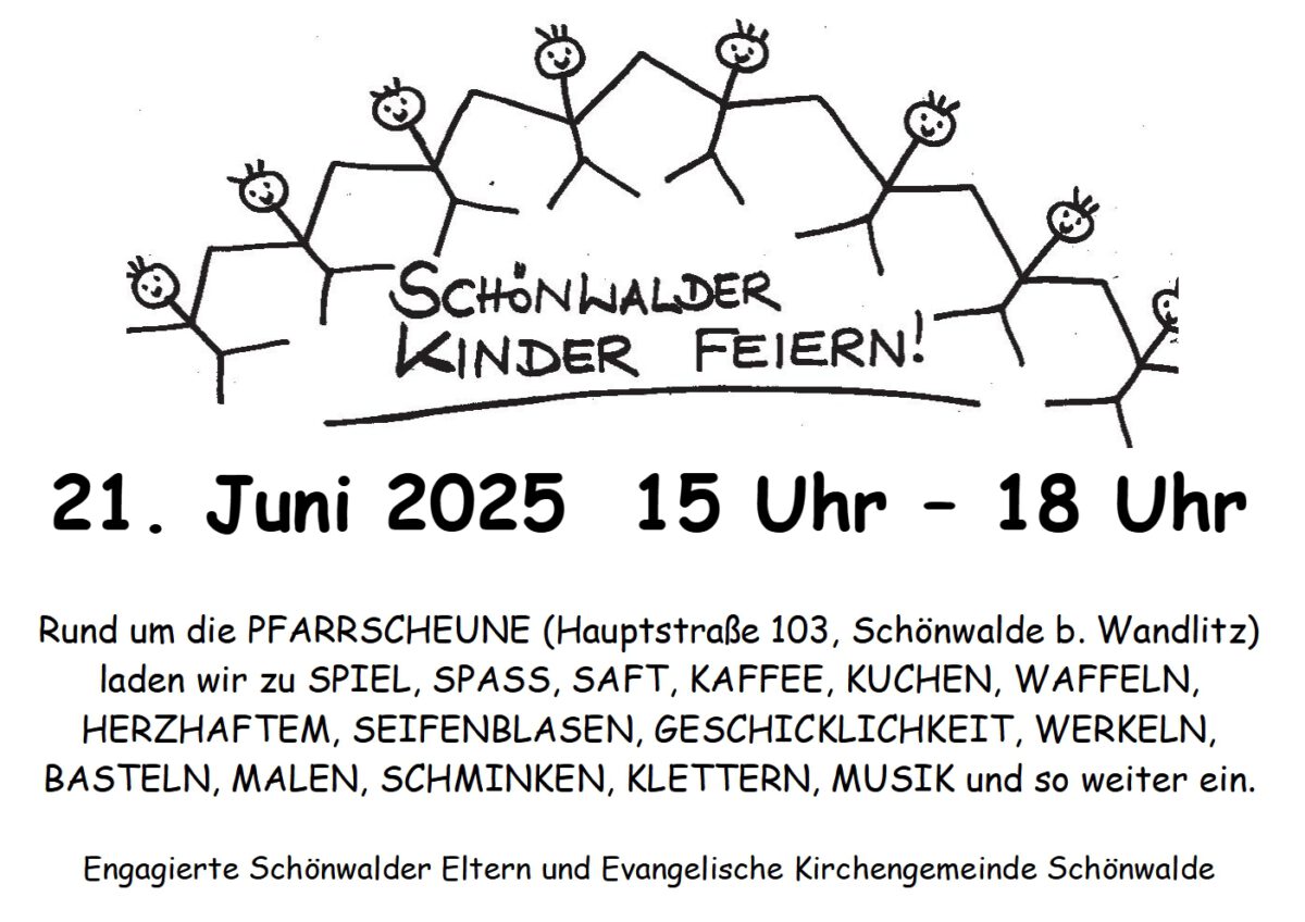 Kinderfest in Schönwalde