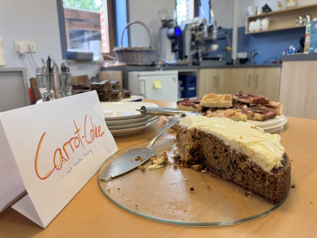 Rezept für den Möhrenkuchen vom Schulanfang