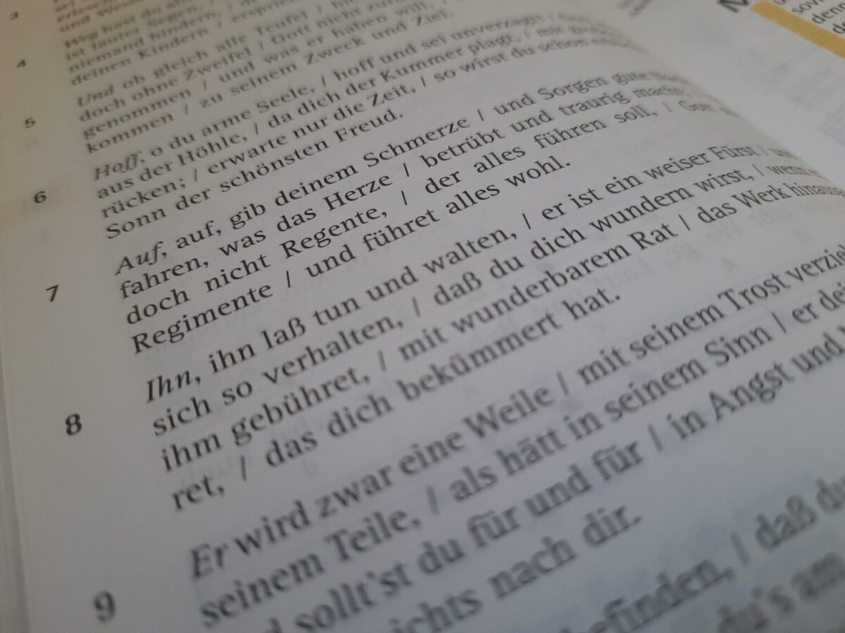 Befiehl du deine Wege