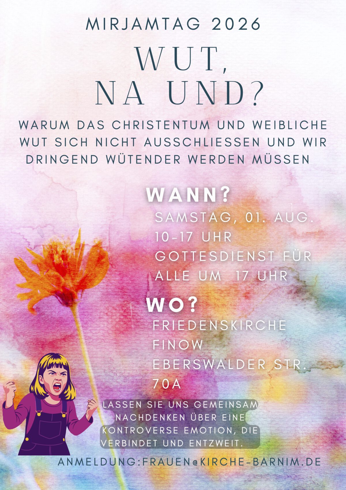 WUT, NA UND? MIRJAMTAG 2026